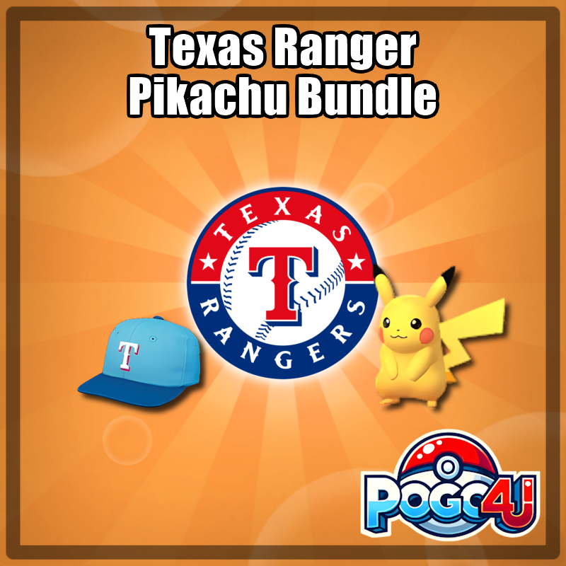 Texas Rangers Pikachu Raid Bundle - 7th September