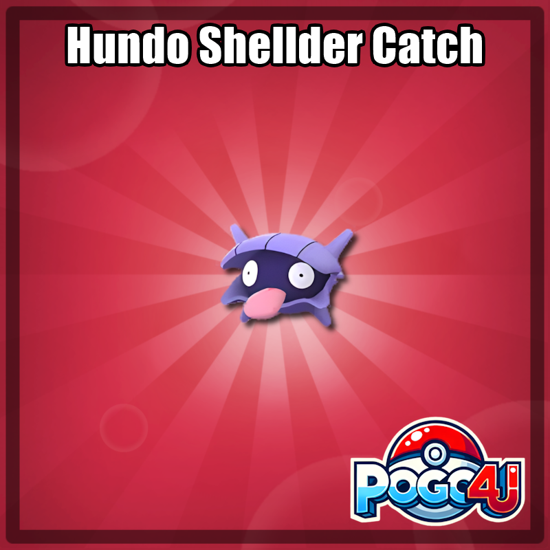 Hundo Shellder Catch