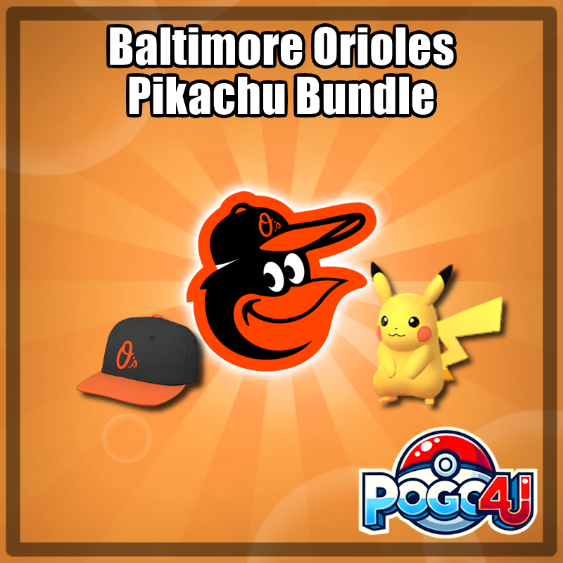 Baltimore Orioles Pikachu Raid Bundle - 13th August