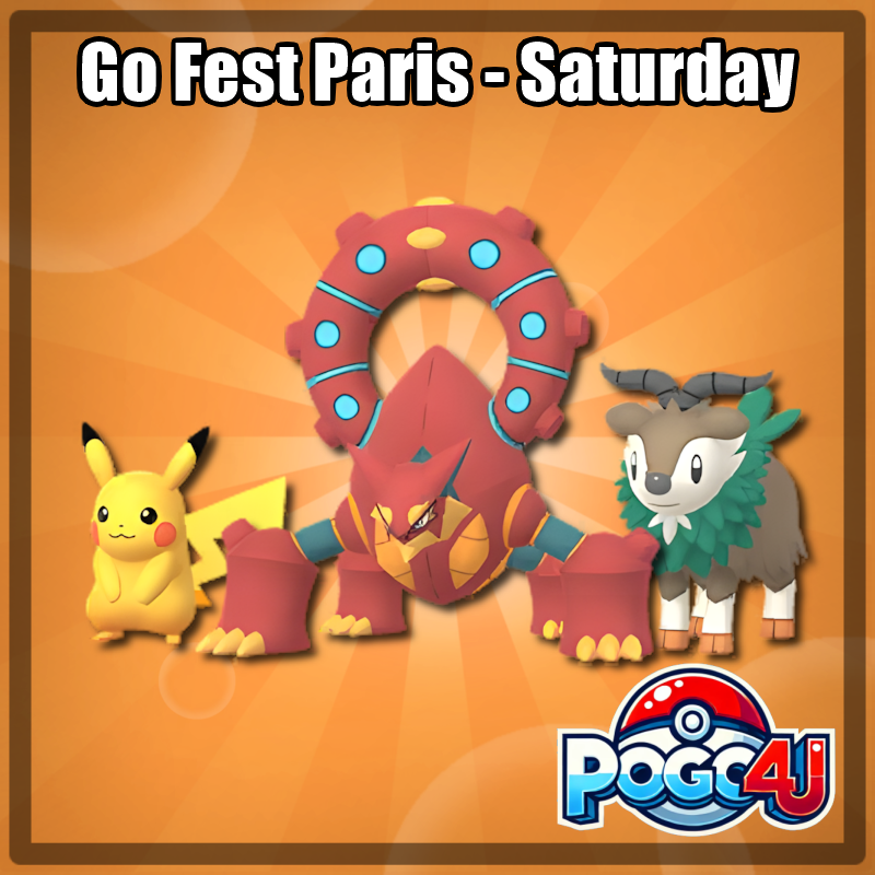 Go Fest - Paris - Saturday 14th June