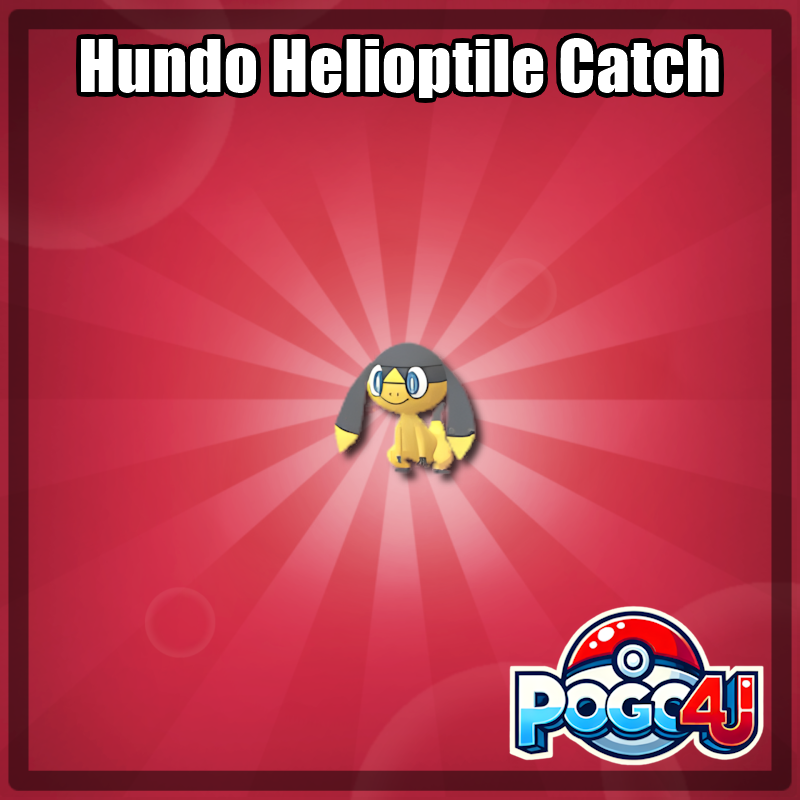 Hundo Helioptile Catch
