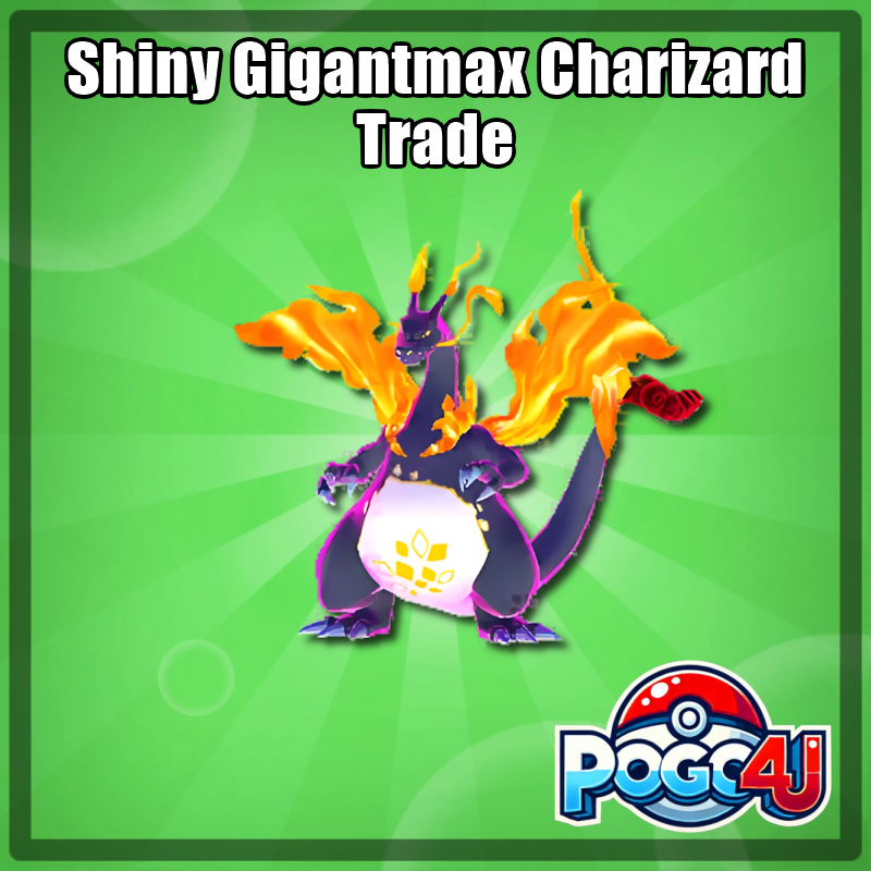 Shiny Gigantamax Charizard Trade