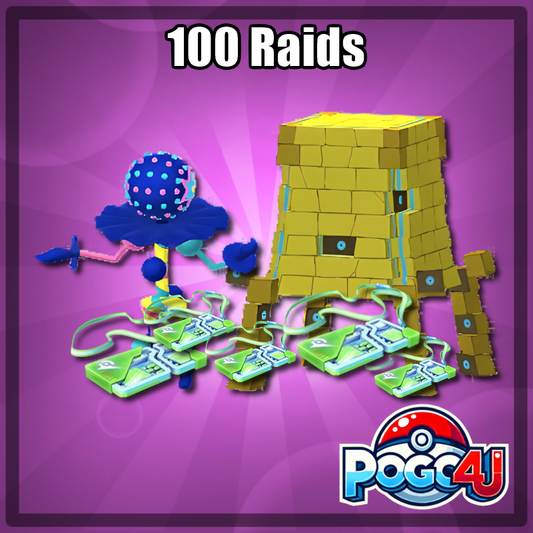 100 Raid Battles Of Your Choice