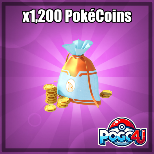 1,200 PokéCoins