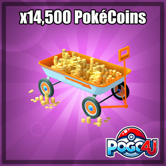 14,500 PokéCoins