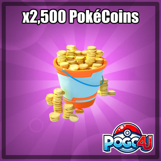 2,500 PokéCoins