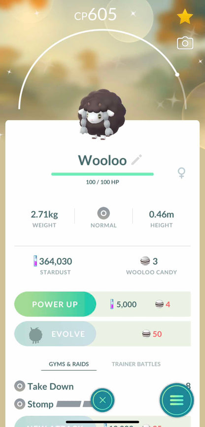 Level 40 Account - Shundo Oddish, Paras & Wooloo