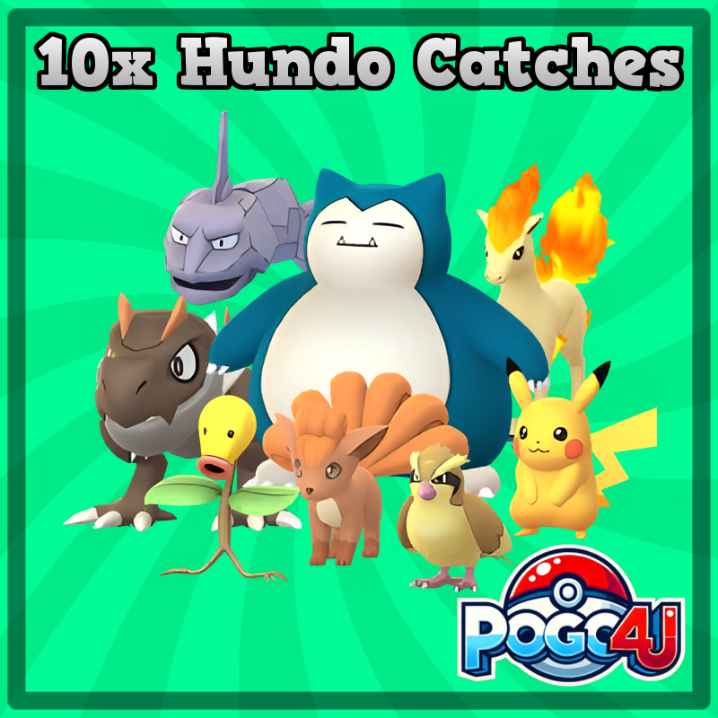 10 x Hundo Catches