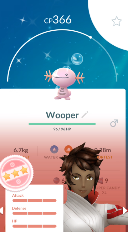 Level 40 Account - Shundo Wooper, Caterpie, and Starly