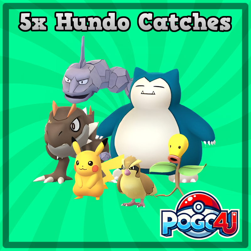 5 x Hundo Catches