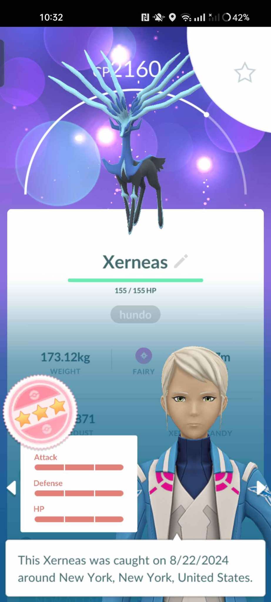 Level 30 Pokémon  Account Hundo & Shiny Xerneas