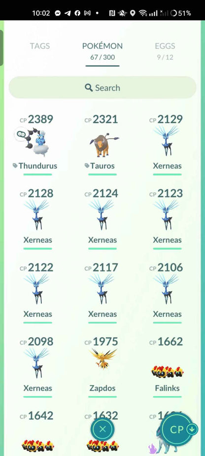 Level 31 Account Hundo Thundurus & Event Slakoth