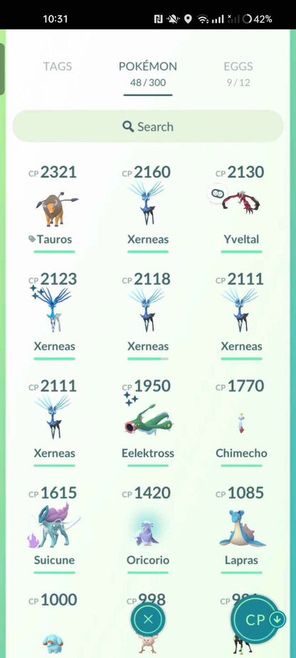 Level 30 Pokémon  Account Hundo & Shiny Xerneas