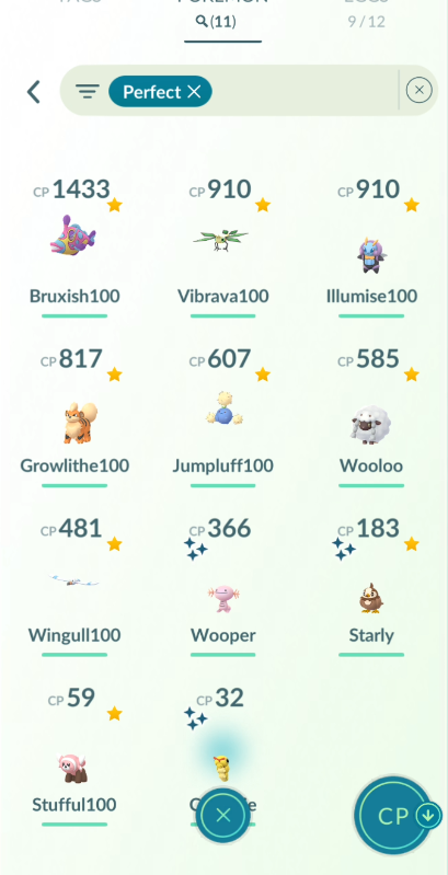 Level 40 Account - Shundo Wooper, Caterpie, and Starly