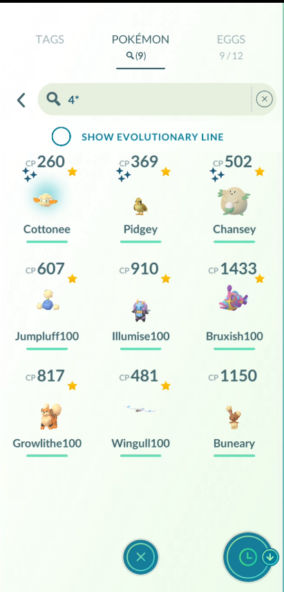 Level 40 Account Featuring Shundo Chansey, Pidgey, and Cottonee