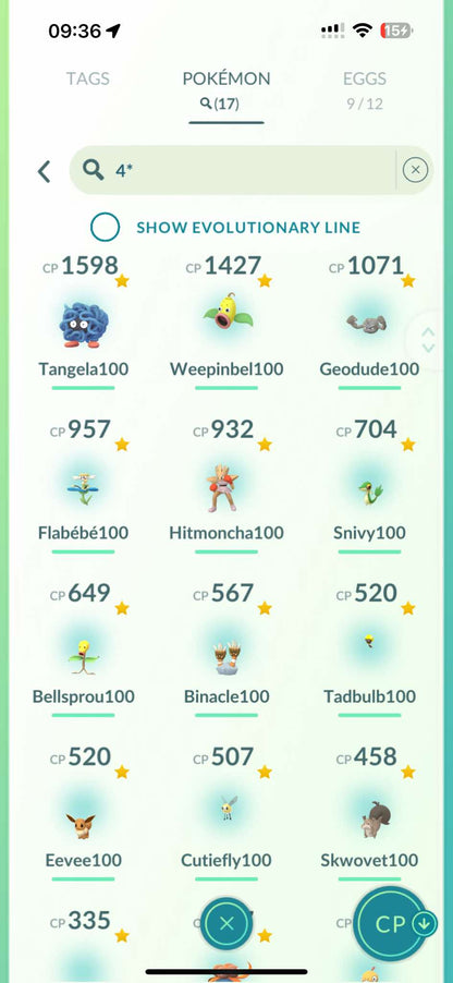 Level 36 Account with 41 Shiny, 17 Hundo, & Exclusive Jakarta Event Pokémon