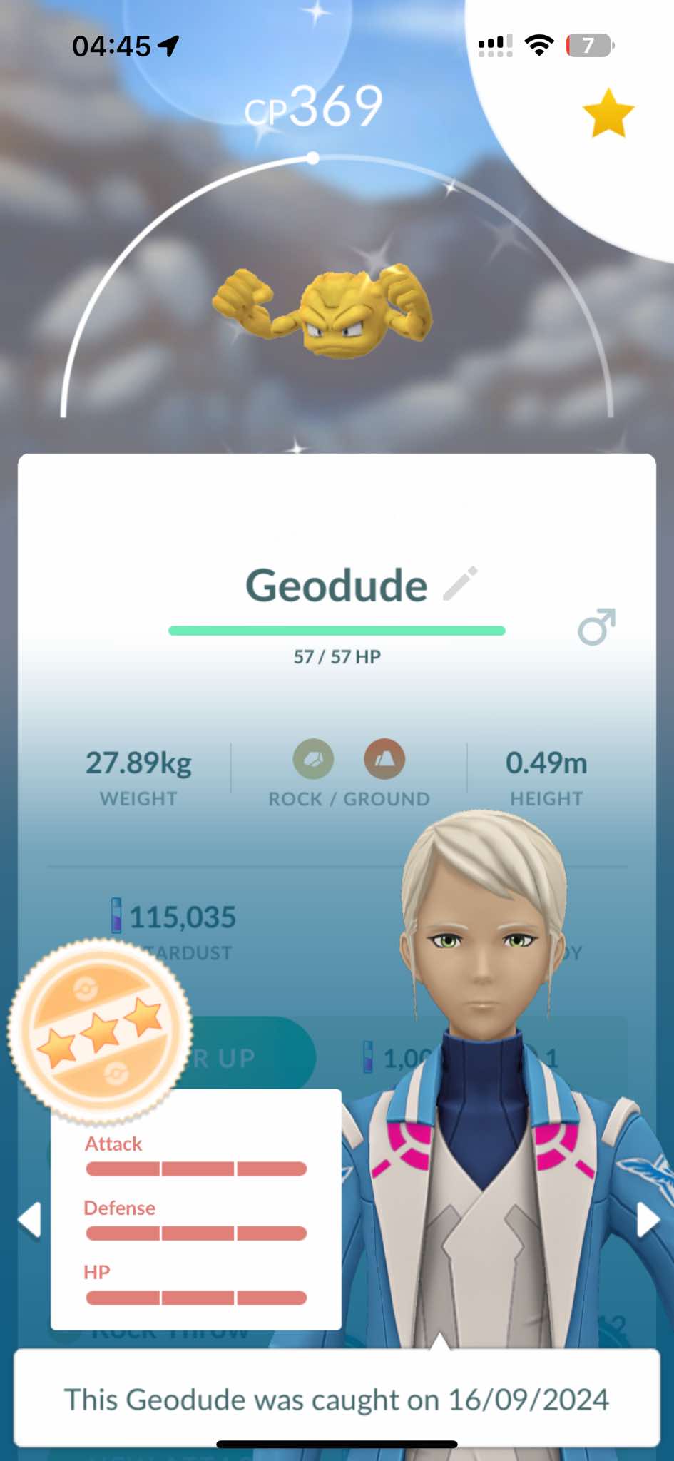 Level 30 Account Featuring Shundo Geodude