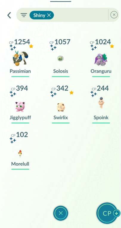 Level 35 Account Hundo Grimer, Eevee, and Shroomish