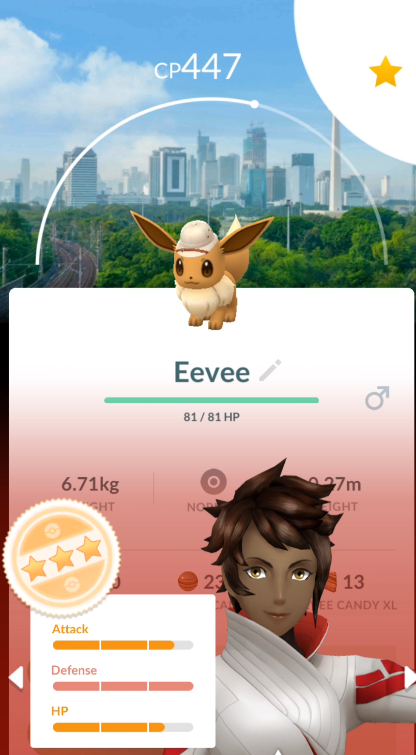 Level 37 Pokémon GO Account Featuring City Safari: Jakarta Event Pokémon