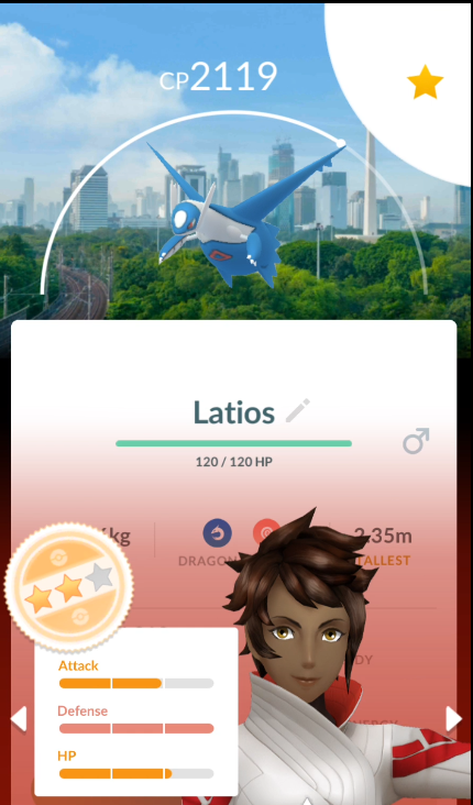 Level 37 Pokémon GO Account Featuring City Safari: Jakarta Event Pokémon