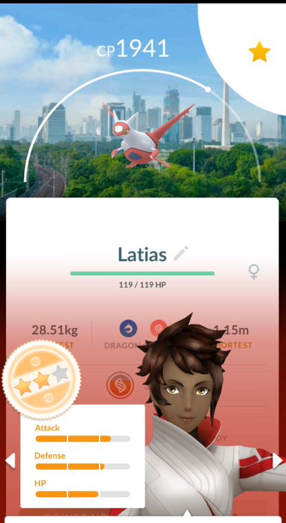 Level 37 Pokémon GO Account Featuring City Safari: Jakarta Event Pokémon