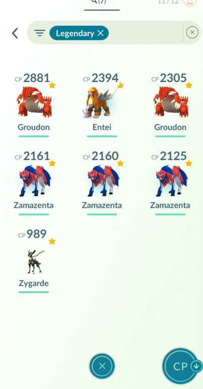 Level 40 Pokémon with Shundo Machamp and 46 Hundos