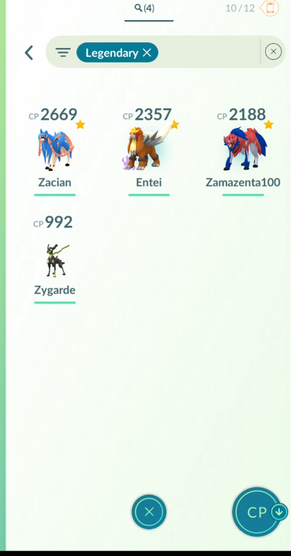 Level 40 Account Featuring Legendary Hundo Zamazenta