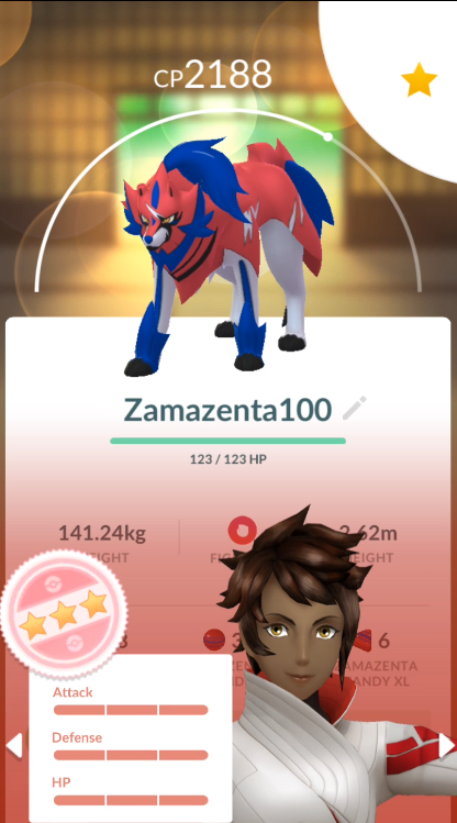 Level 40 Account Featuring Legendary Hundo Zamazenta