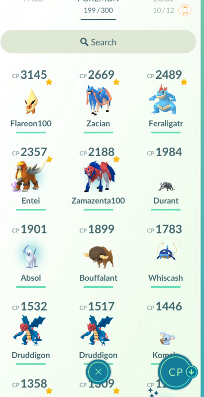 Level 40 Account Featuring Legendary Hundo Zamazenta