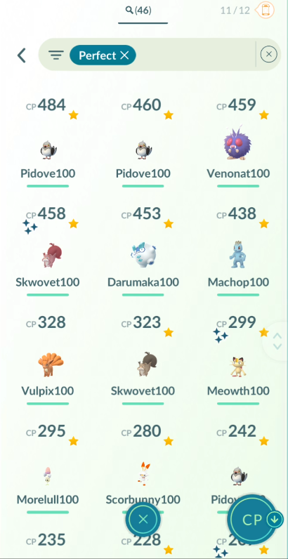 Level 40 Pokémon with Shundo Machamp and 46 Hundos