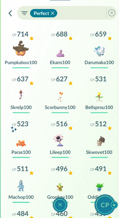 Level 40 Pokémon with Shundo Machamp and 46 Hundos