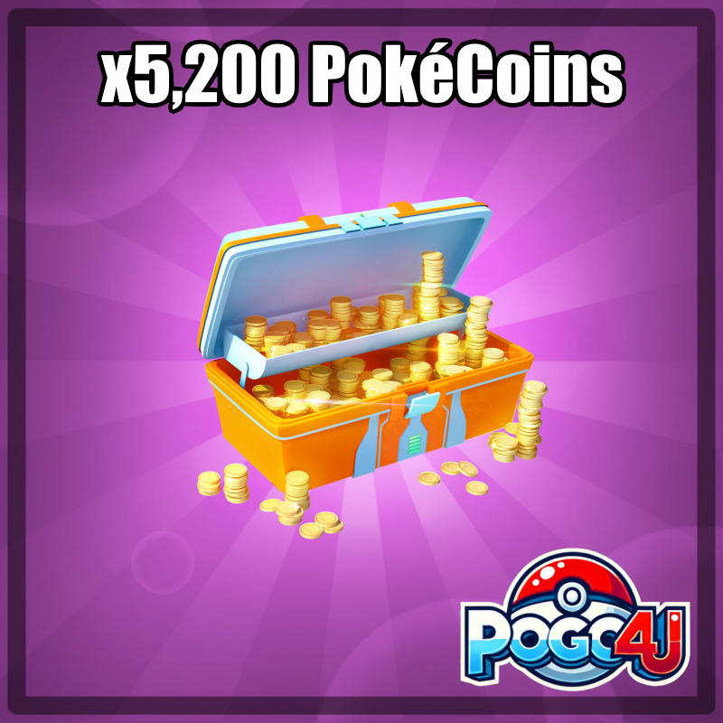 5,200 PokéCoins