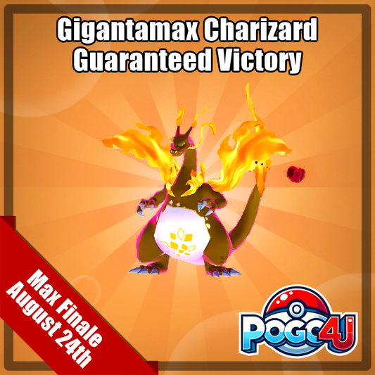 Gigantamax Charizard Guaranteed Victory - August 24th