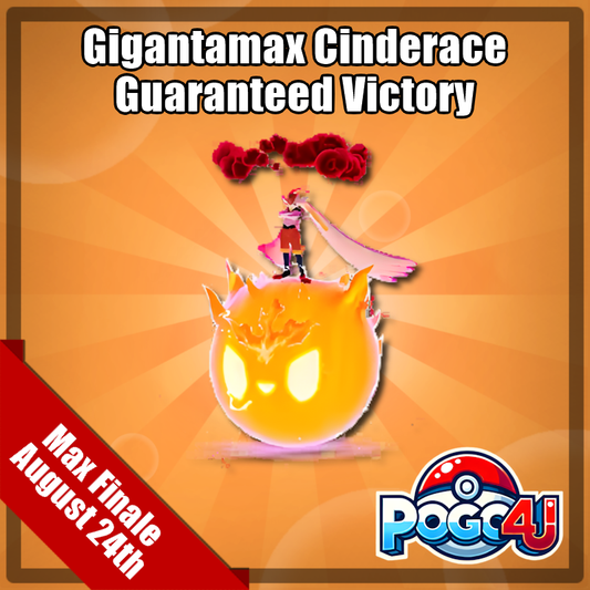 Gigantamax Cinderace Guaranteed Victory - August 24th