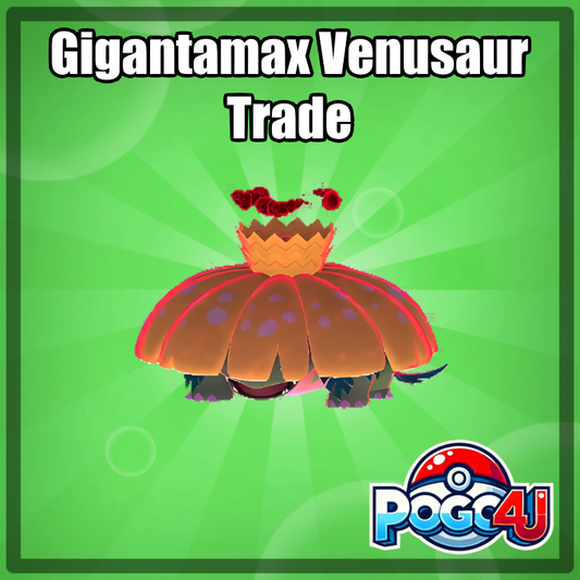 Gigantamax Venusaur Trade