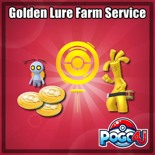 Golden Lure Pokestop Farm Service