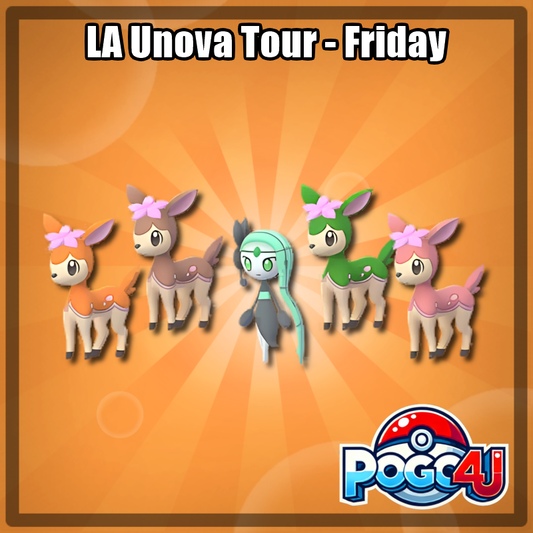 Go Tour Unova - LA - Friday February 21st