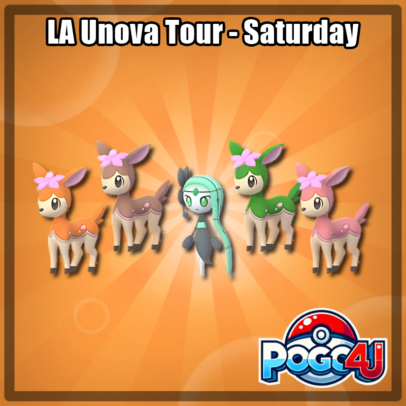 Go Tour Unova - LA - Saturday February 22nd