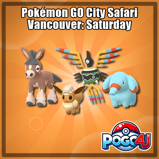 City Safari Vancouver - September 27th