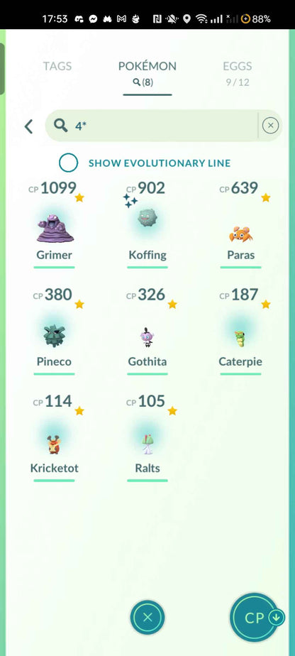 Level 30 Account Featuring Shundo Koffing & Hundo Grimer