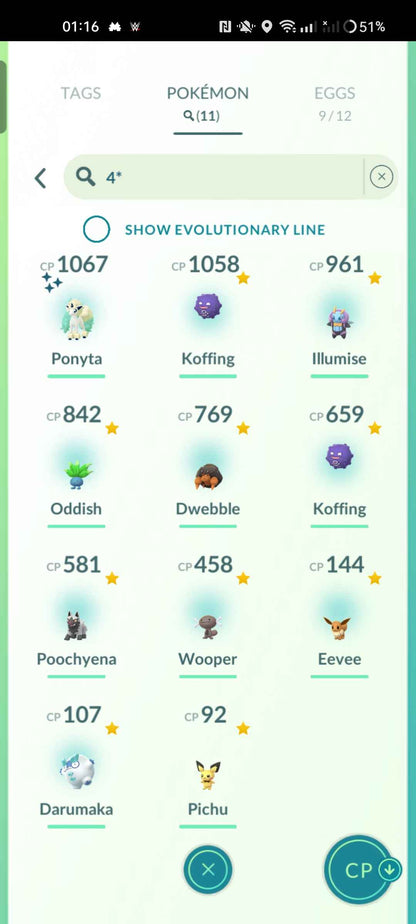 Level 31 Account - Shundo Galarian Ponyta & Hundo Eevee