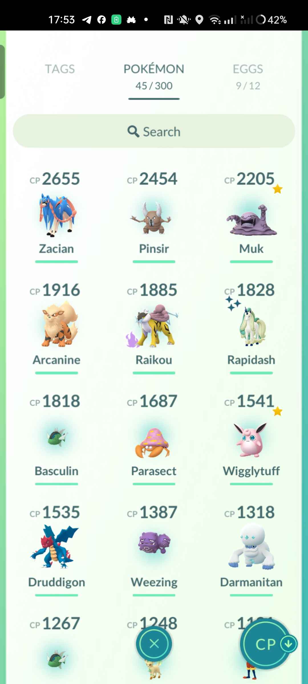 Level 30 Account Featuring Shundo Rapidash & Shadow Raikou