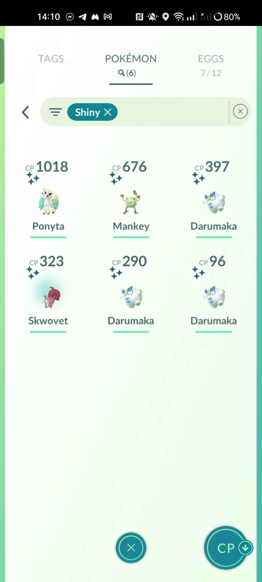 Level 31 Account With Shundo Skwovet and Ponyta