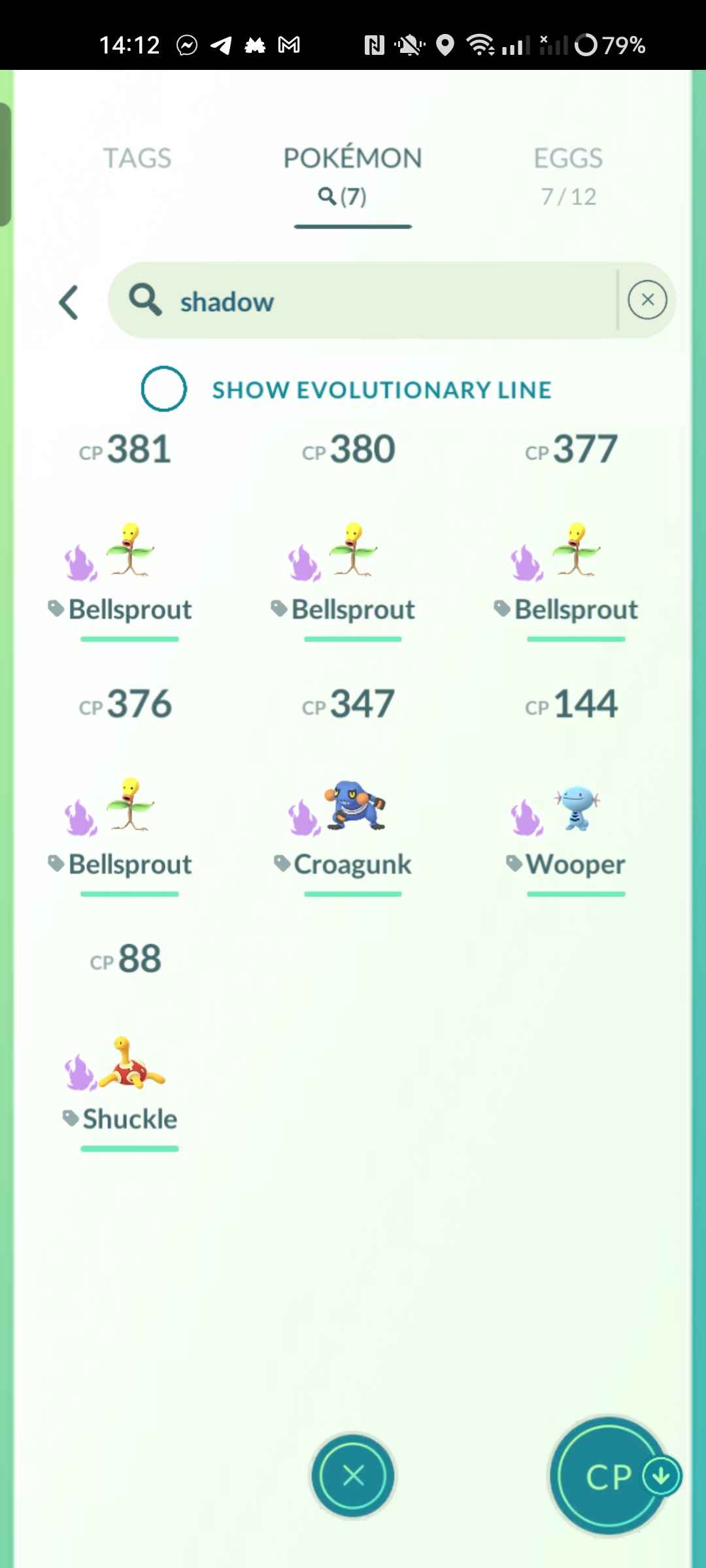 Level 31 Account With Shundo Skwovet and Ponyta