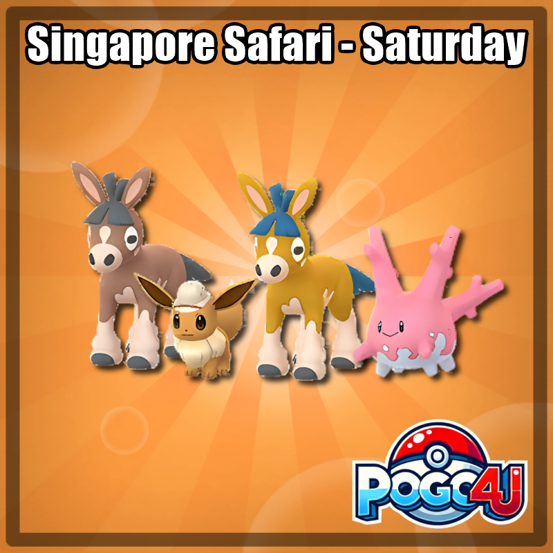 Go Safari - Singapore - Saturday 29th March