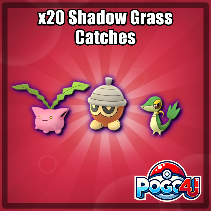 20 x Shadow Grass Catches