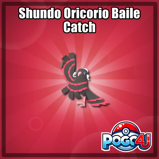 Shundo Baile Oricorio Catch