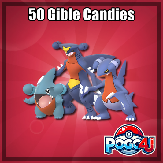 50 x Gible Candies