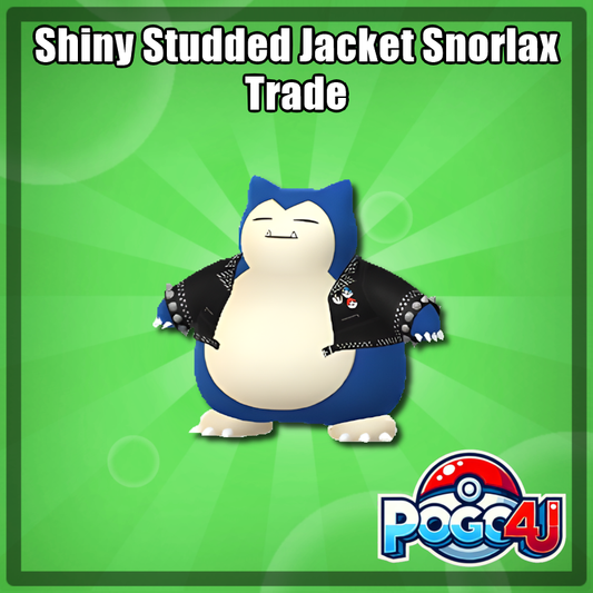 Shiny Studded Jacket Snorlax Trade