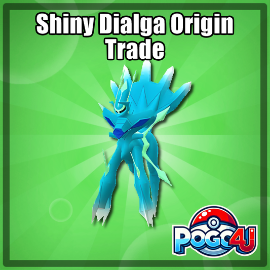 Origin Form Dialga Shiny Trade